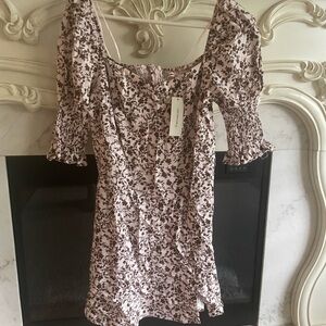 Mi Ami Floral Puff Sleeve Dress